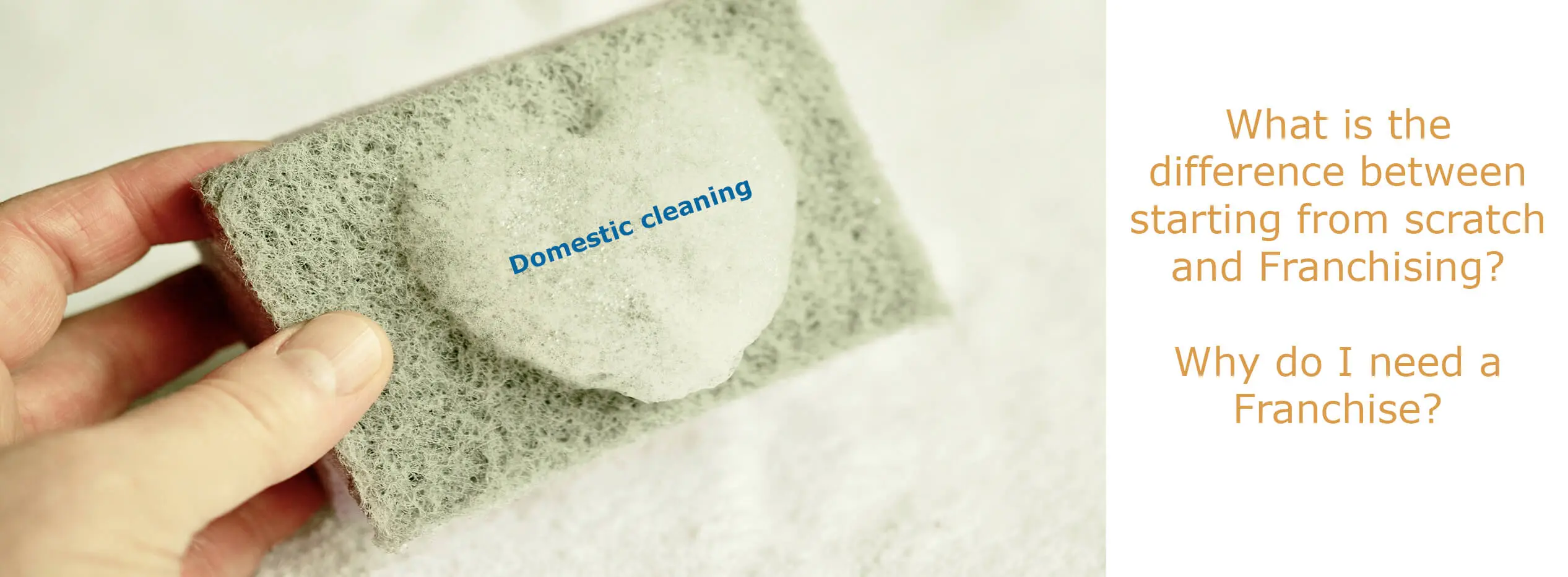 Starting your own cleaning business with the franchise route