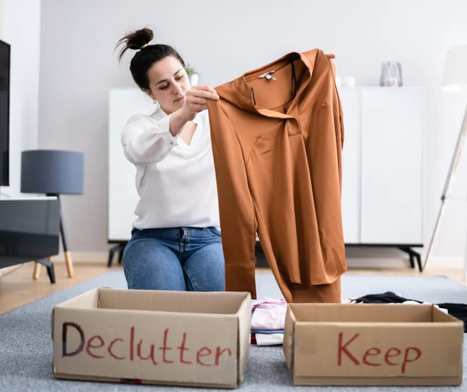 General Image 26 declutter when deep cleaning your home