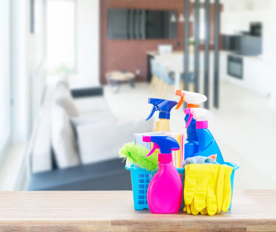 General Image 65 Preparation for deep cleaning your home