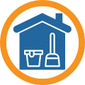 One Off Cleaning Service Icon