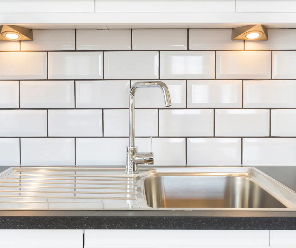 how to polish your stainless steel sink with flour
