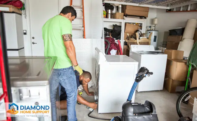 can i use a tumble dryer in a garage