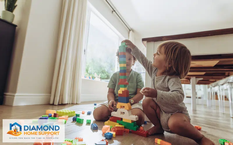 how to keep a clean house with kids