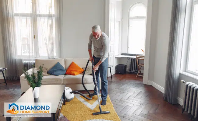 should you vacuum or dust first