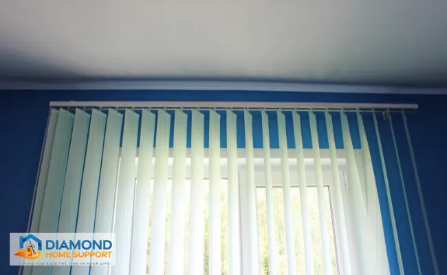 how to clean vertical blinds
