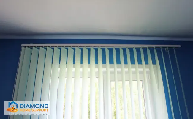 how to clean vertical blinds