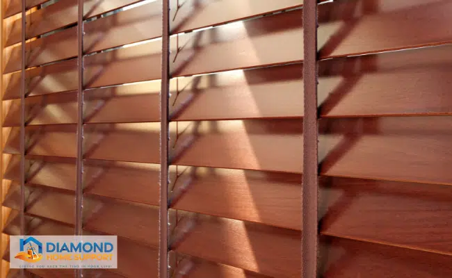 how to clean wooden blinds
