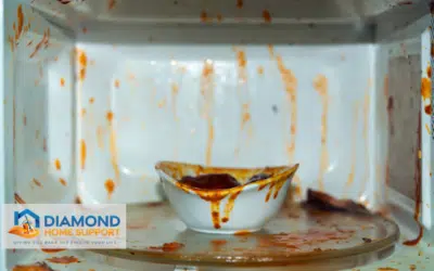Cleaning and Deodorising Microwaves