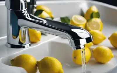 How to Remove Limescale on Your Taps With a Lemon