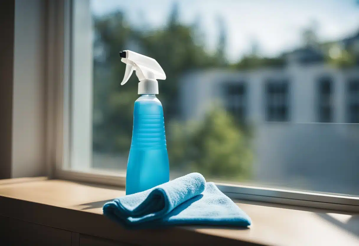 streak free window cleaning