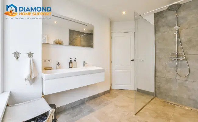how to clean a wet room floor