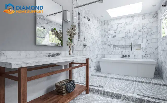 how to clean a wet room floor