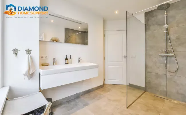how to clean a wet room floor