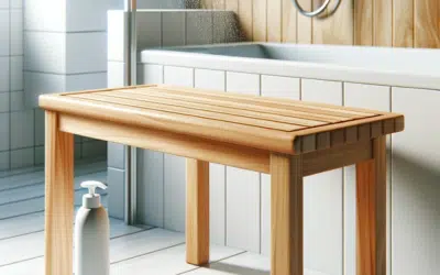 How To Clean a Shower Bench