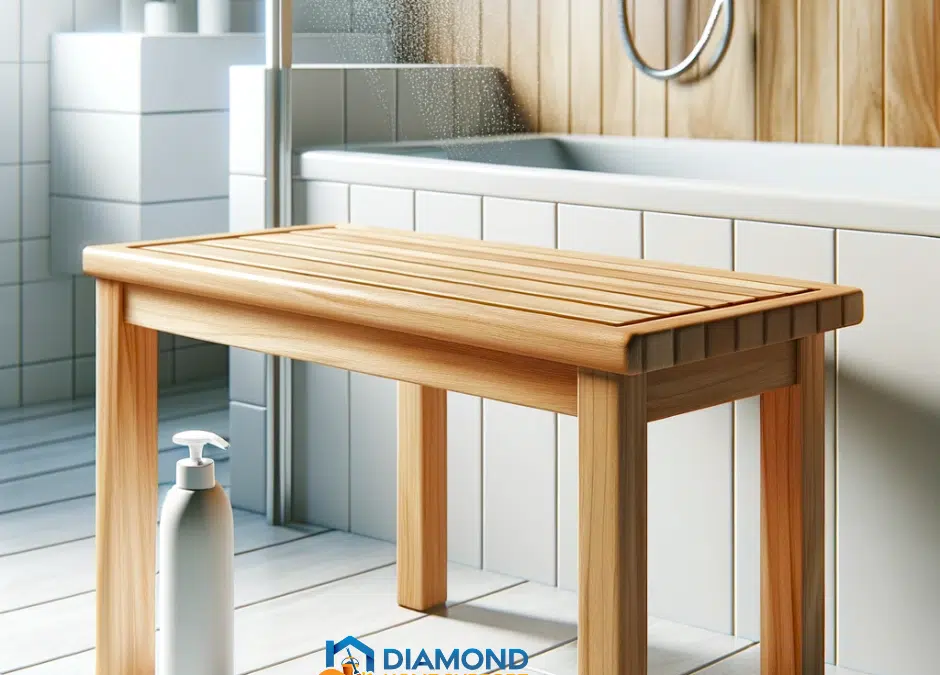 How To Clean a Shower Bench