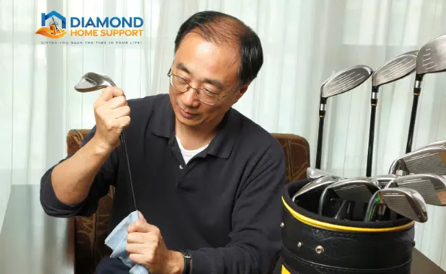 how to clean gold clubs