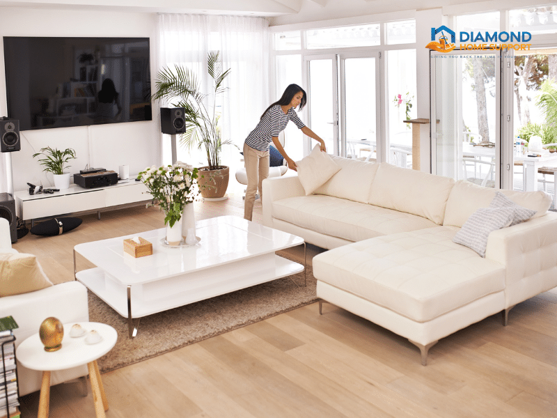 do cleaners tidy up