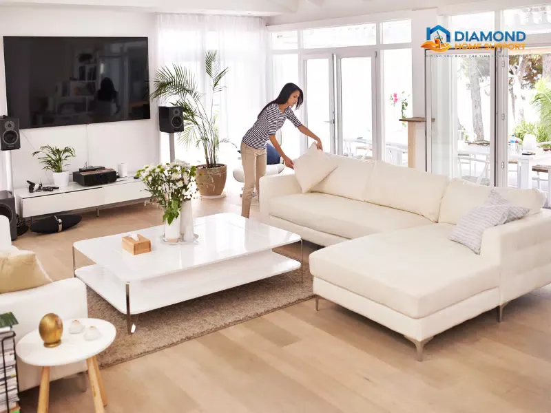 do cleaners tidy up