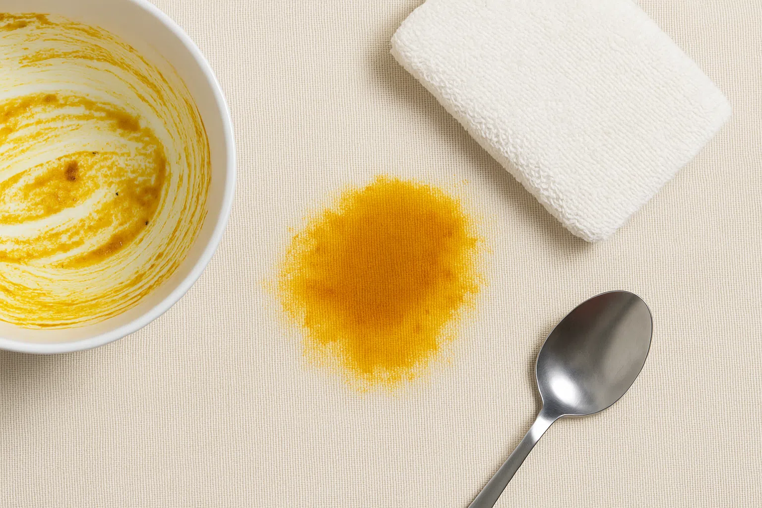 how to get rid of curry stains