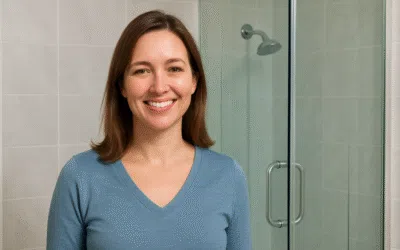 How to Clean a Glass Shower Door Without Leaving Streaks