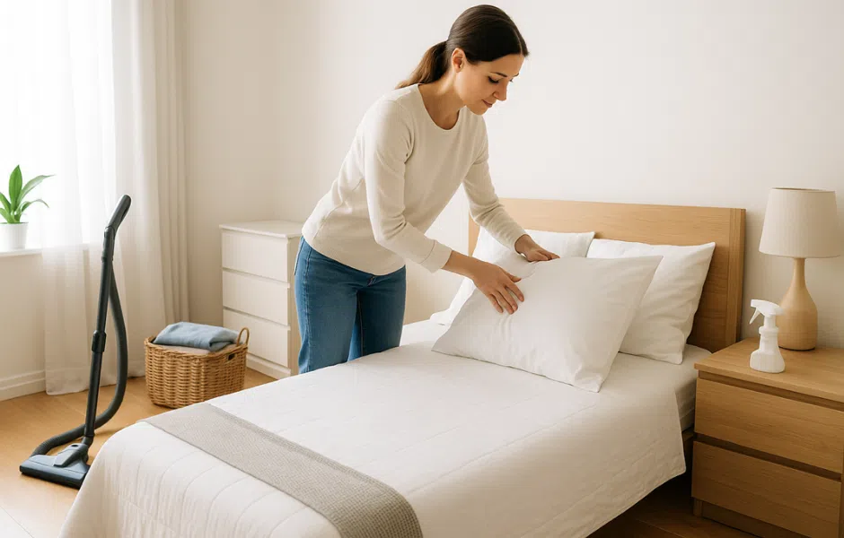 how to clean your bedroom for a better night sleep 2 Bedroom Cleaning Checklist for Better Sleep