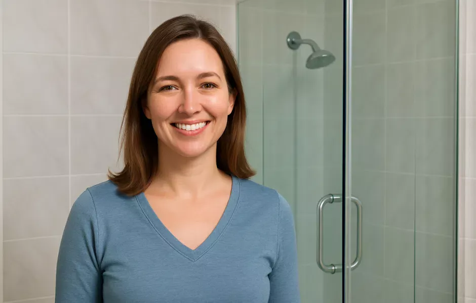 How to Clean a Glass Shower Door Without Leaving Streaks