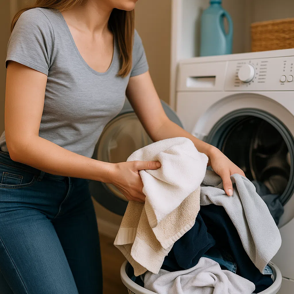 removing hard water stains from clothes