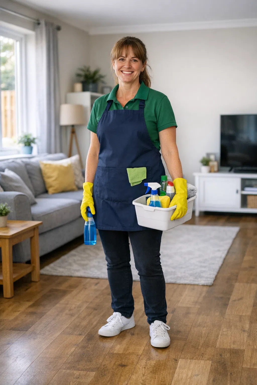 cleaners cleaning a house in Birkenhead