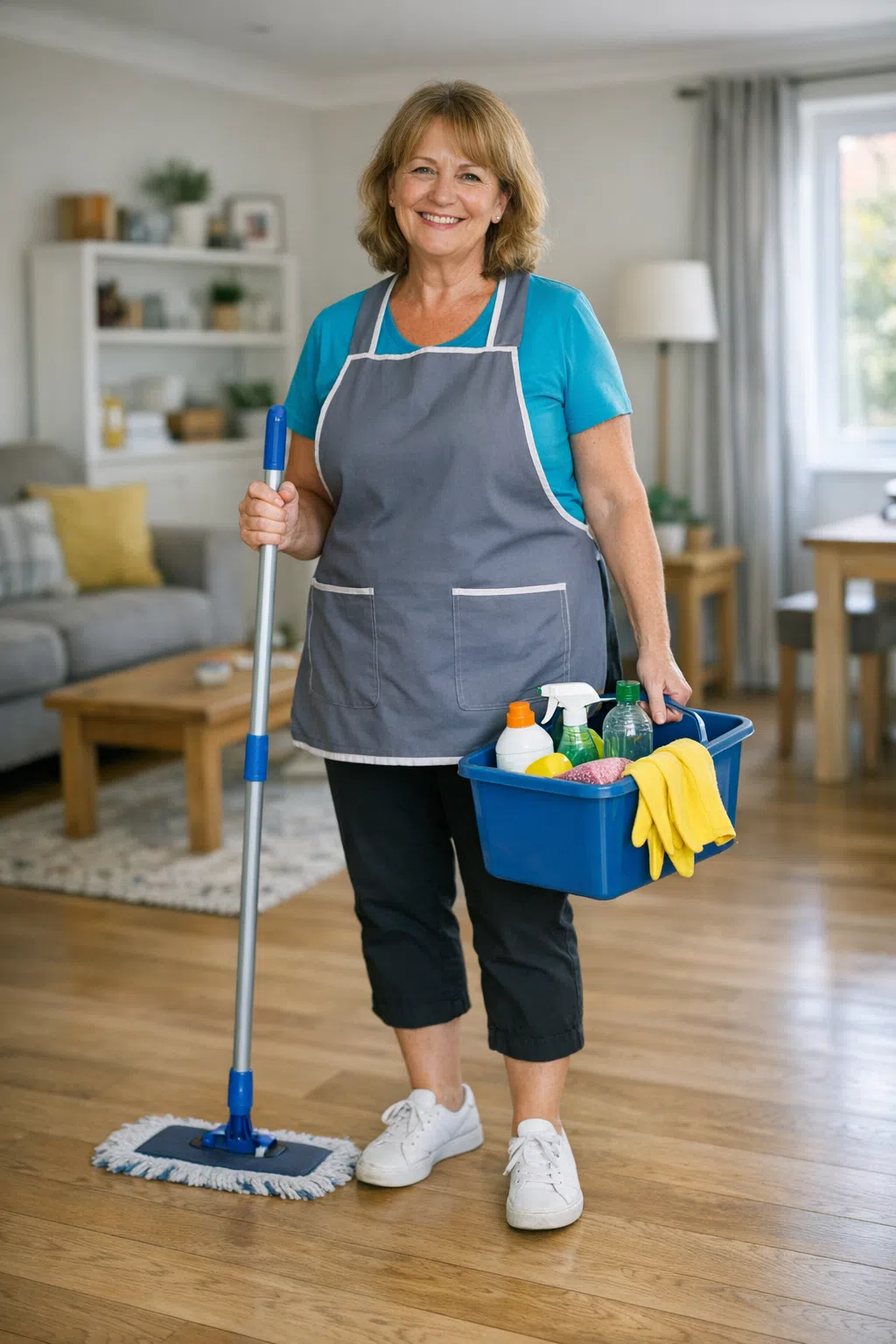 cleaner in Poynton cleaner in Poynton cleaning a lounge