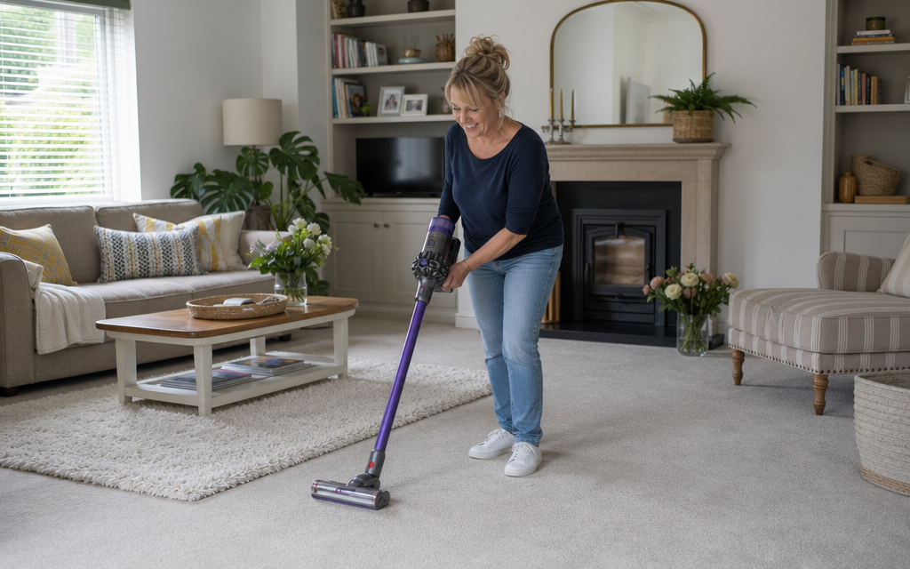 A Cleaner cleaning a home in Liverpool