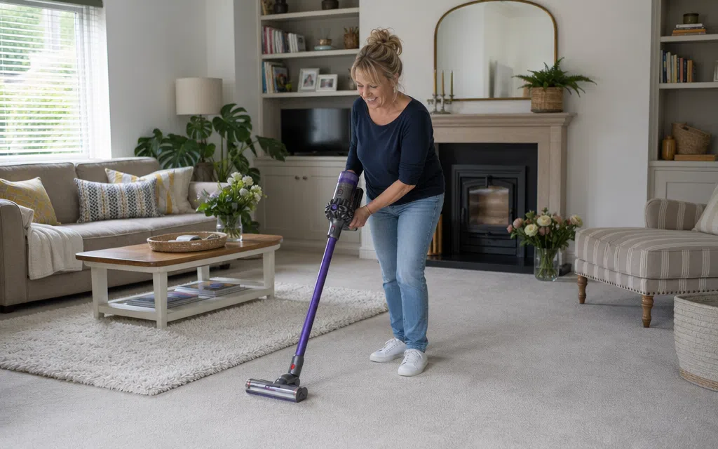 A Cleaner cleaning a home in Liverpool