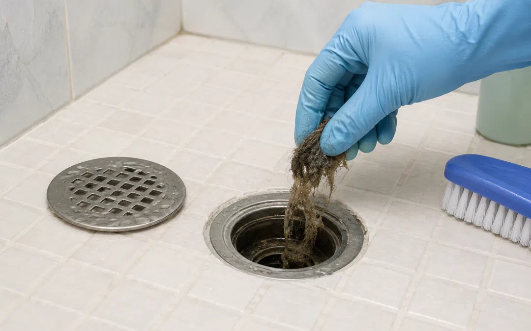 How to Clean a Shower Drain Without Harsh Chemicals